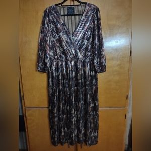 Johnny Was Tina Wrap Midi Dress